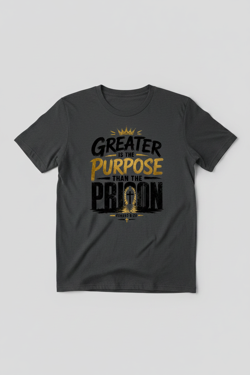 Greater is the Purpose Than the Prison T-Shirt