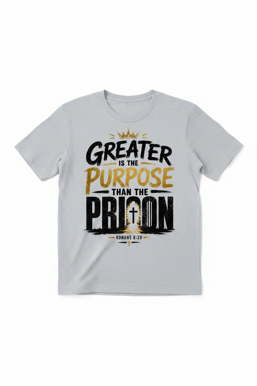 Greater is the Purpose Than the Prison T-Shirt