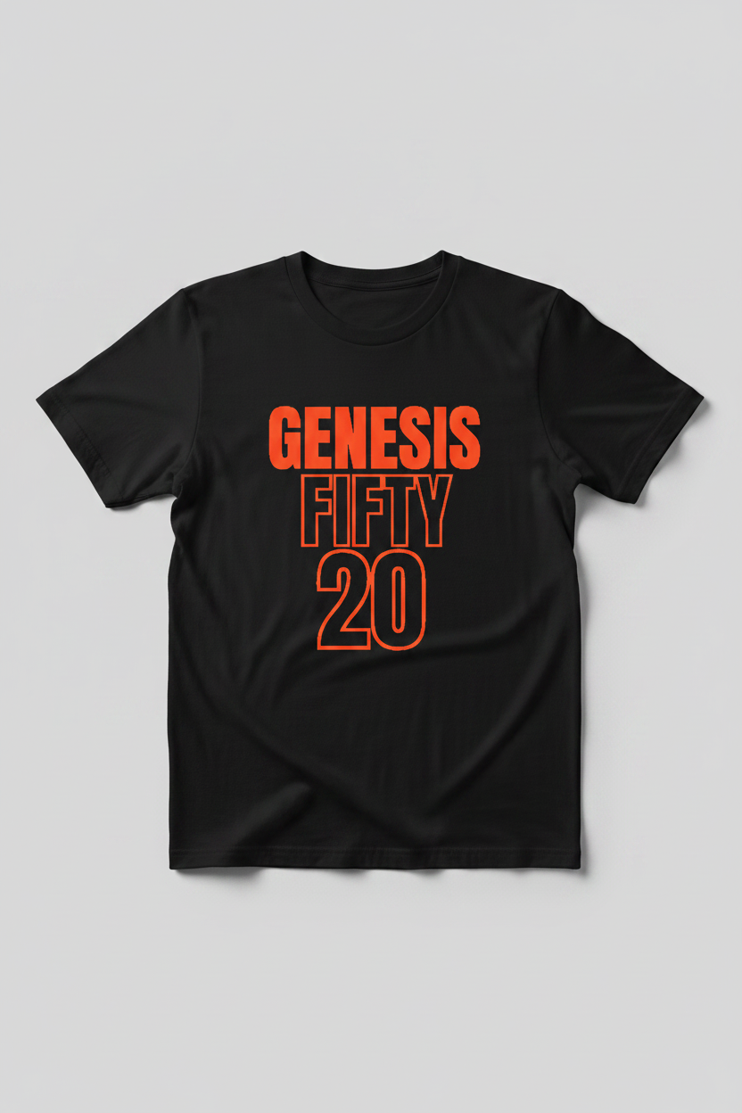 Genesis 50:20 black t-shirt red letters