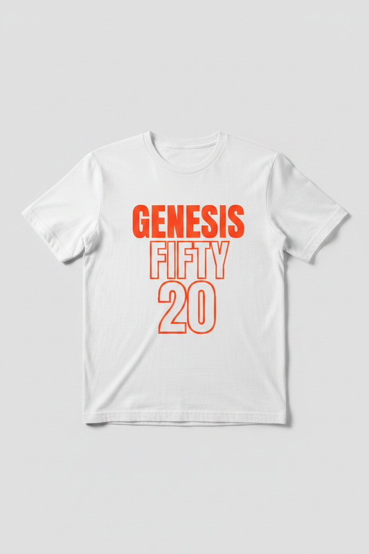 Genesis 50:20 white t-shirt red letters