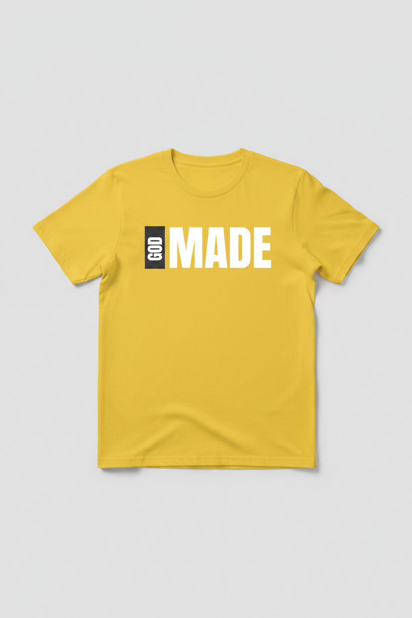 GOD yellow t-shirt